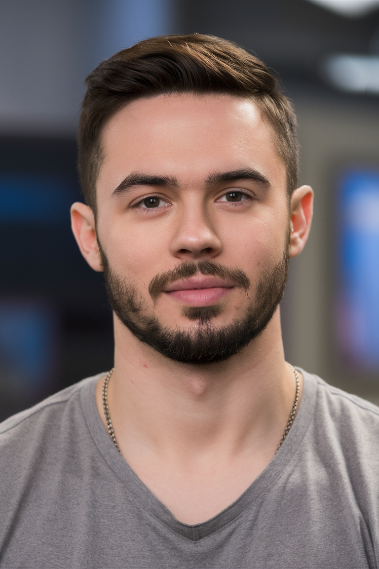 22 Best Haircuts for Men with a Round Face: Stylish Ideas for Every Length and Shape