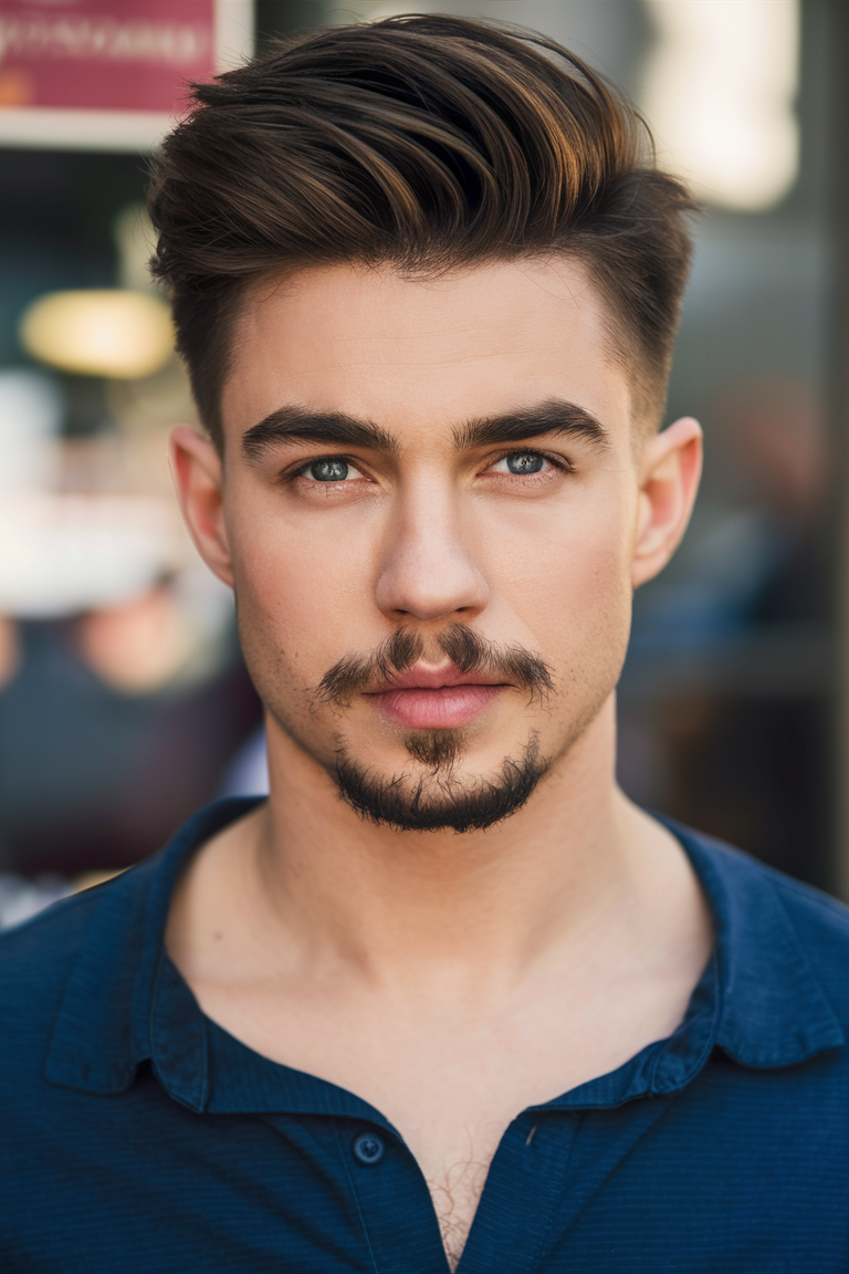 Top 20 Haircut Ideas for Men with Diamond Shaped Faces: Styles for All Hair Types