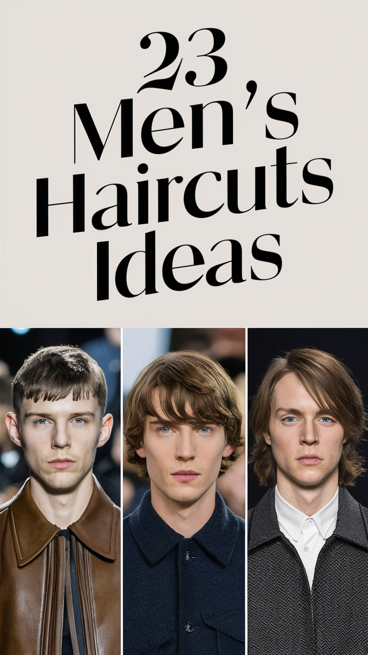 23 Top Mens Haircuts Ideas 2025: Trendy Short Cuts, Fades, and Styles for All Hair Types