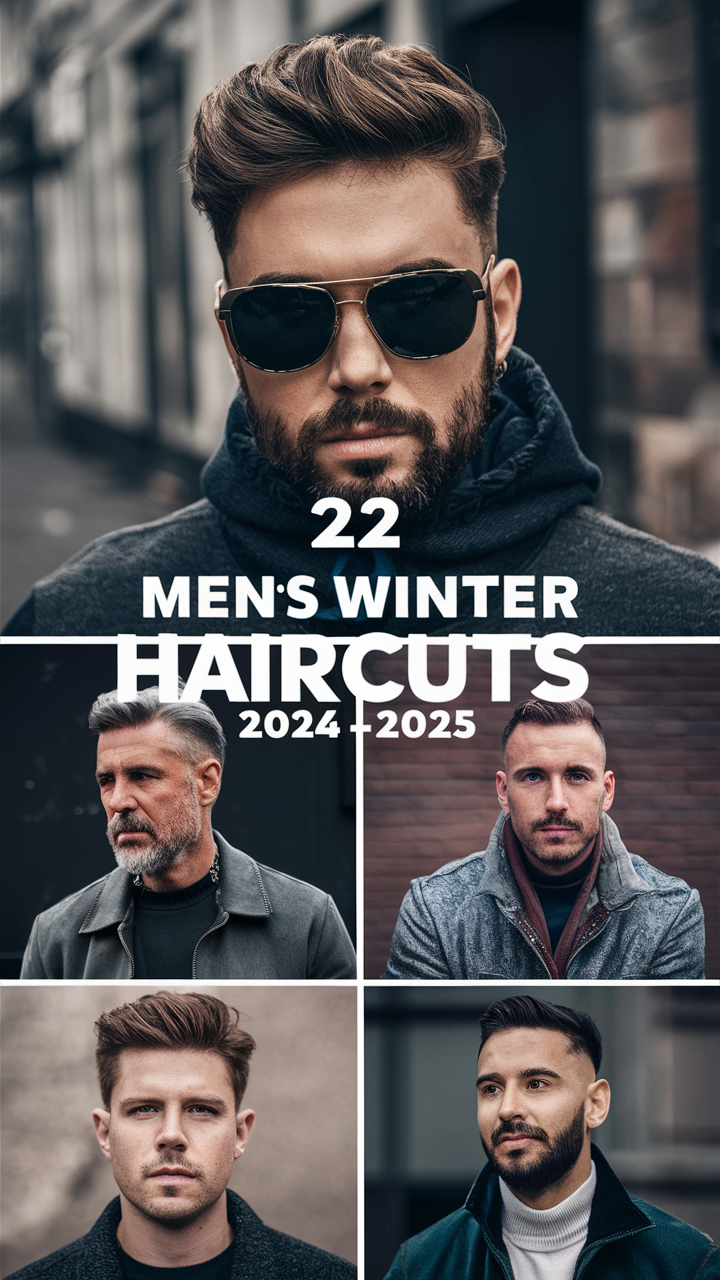 Top 22 Ideas Mens Winter Haircuts 2024-2025: Cool Hairstyles for Short, Medium and Curly Hair