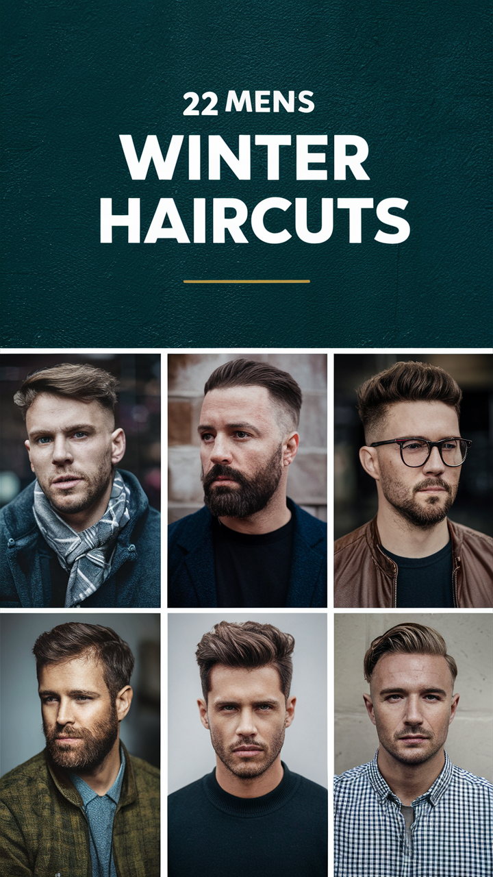 Top 22 Ideas Mens Winter Haircuts 2024-2025: Cool Hairstyles for Short, Medium and Curly Hair