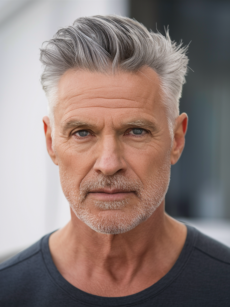 Top 20 Haircuts Ideas for Men Over 50: Stylish, Short, and Grey Haircuts