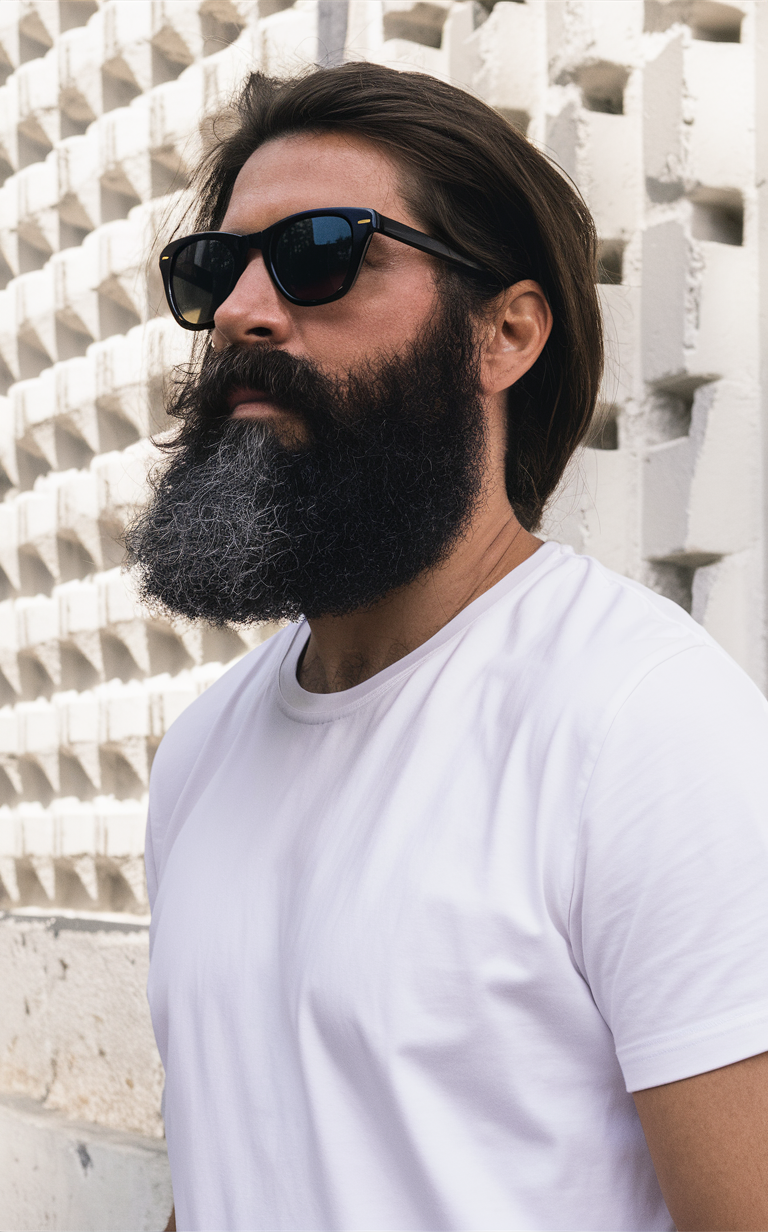 22 Stylish Ideas for Men with Long Beards: Hairstyles, Haircuts, and Grooming Tips