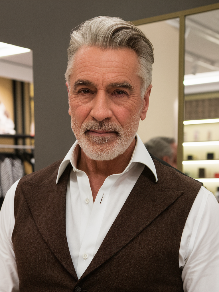 Top 20 Haircuts Ideas for Men Over 60: Stylish Looks for Older and Balding Men