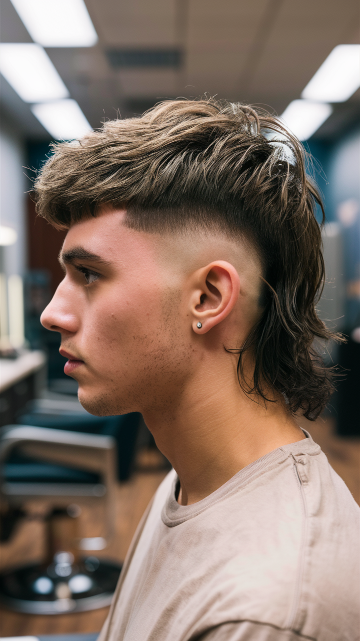 Top 21 Modern Mullet Hairstyles for Men: Fade, Curly, Wavy, and Messy Looks