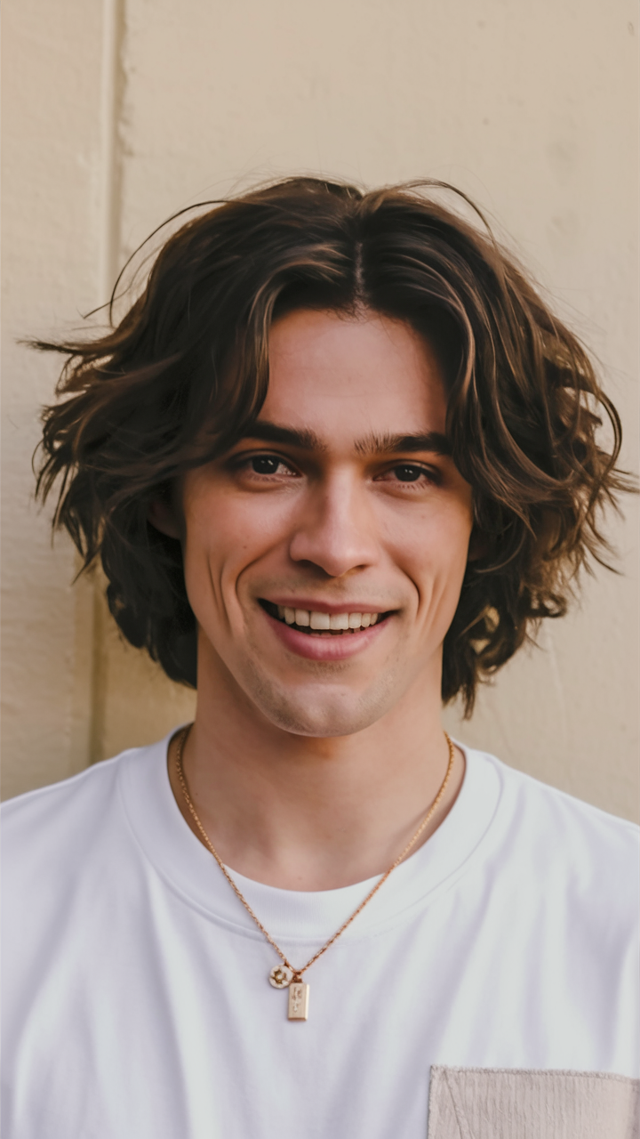 20 Stylish Middle Part Hairstyles for Men: From Short to Long, Wavy, and Fade Ideas