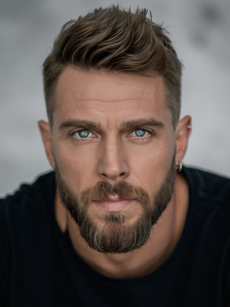 23 Ideas Bold Men Full Beard Styles for All Hair Types: Haircuts, Blondes and Long Hair