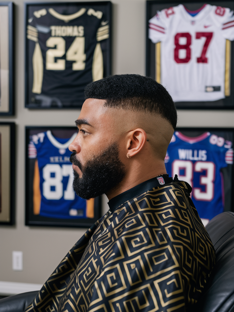 22 Buzz Cut Men with Beard Styles: Fades, Glasses, Blonde, Long, and Short Ideas