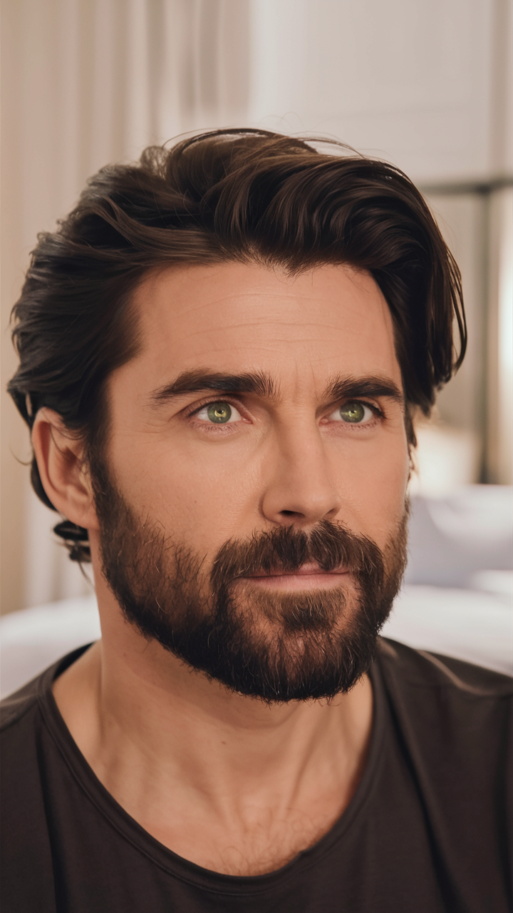 Top 23 Ideas Men's Hairstyles with Beard: Trendy Styles from Short Fades to Long Hair