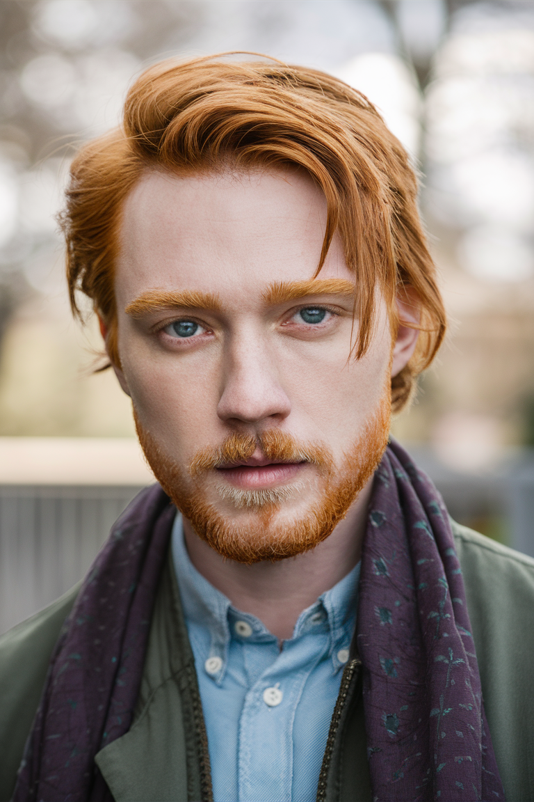 21 Inspiring Ginger Beard Men Styles: Fashion, Art, Tattoos, and Creative Looks
