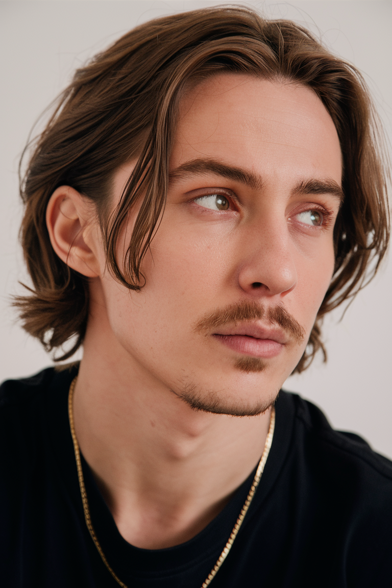 20 Stylish Middle Part Hairstyles for Men: From Short to Long, Wavy, and Fade Ideas