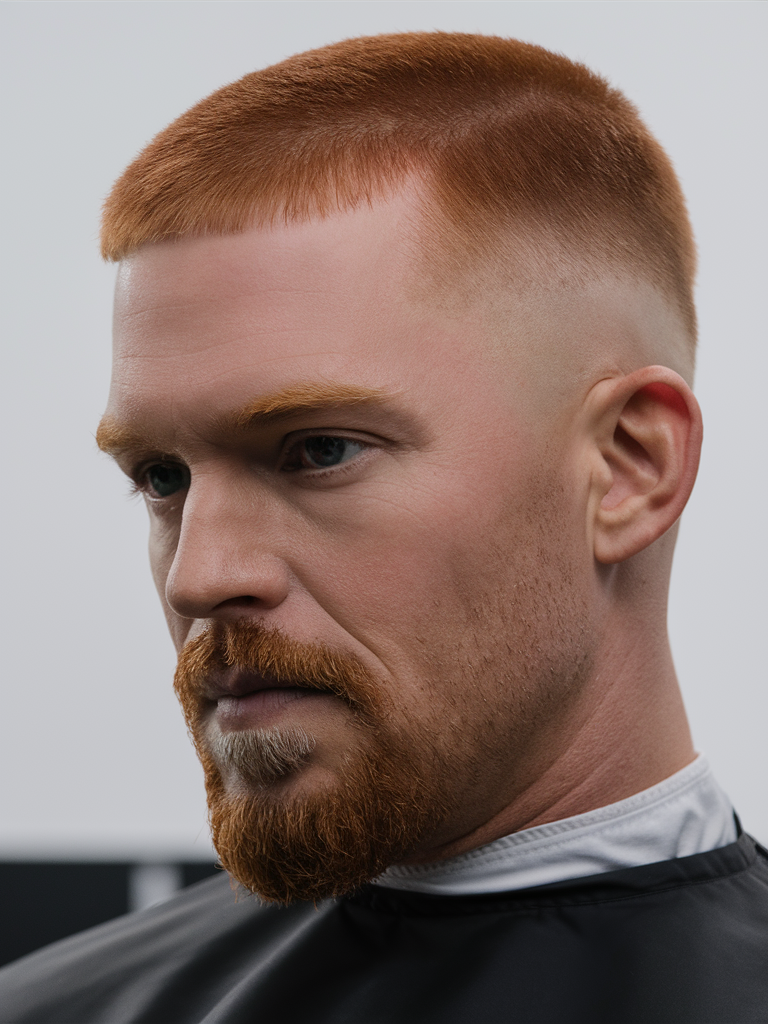 22 Buzz Cut Men with Beard Styles: Fades, Glasses, Blonde, Long, and Short Ideas