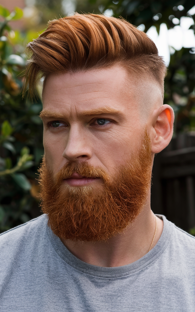 21 Inspiring Ginger Beard Men Styles: Fashion, Art, Tattoos, and Creative Looks