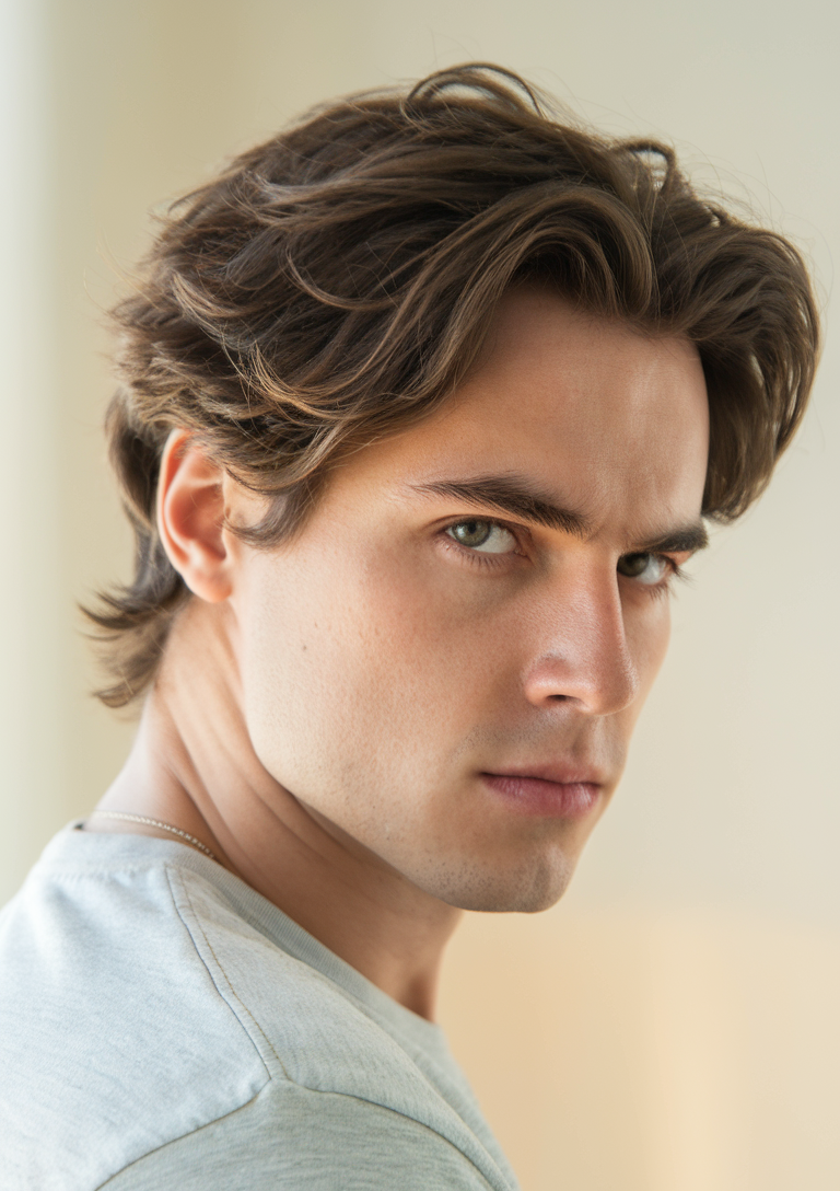 20 Stylish Middle Part Hairstyles for Men: From Short to Long, Wavy, and Fade Ideas