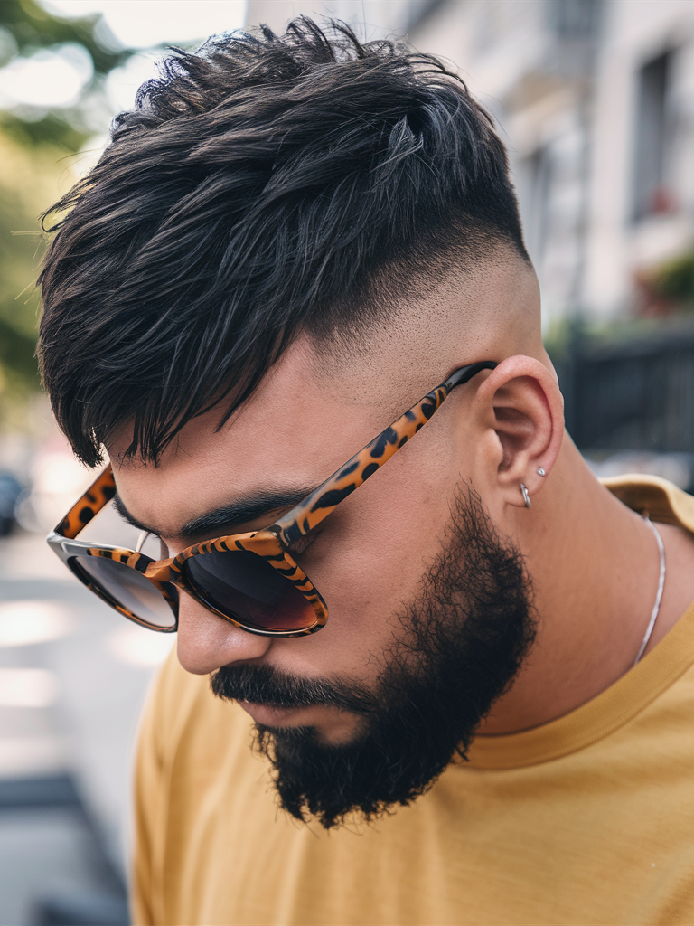 Top 23 Ideas Men's Hairstyles with Beard: Trendy Styles from Short Fades to Long Hair