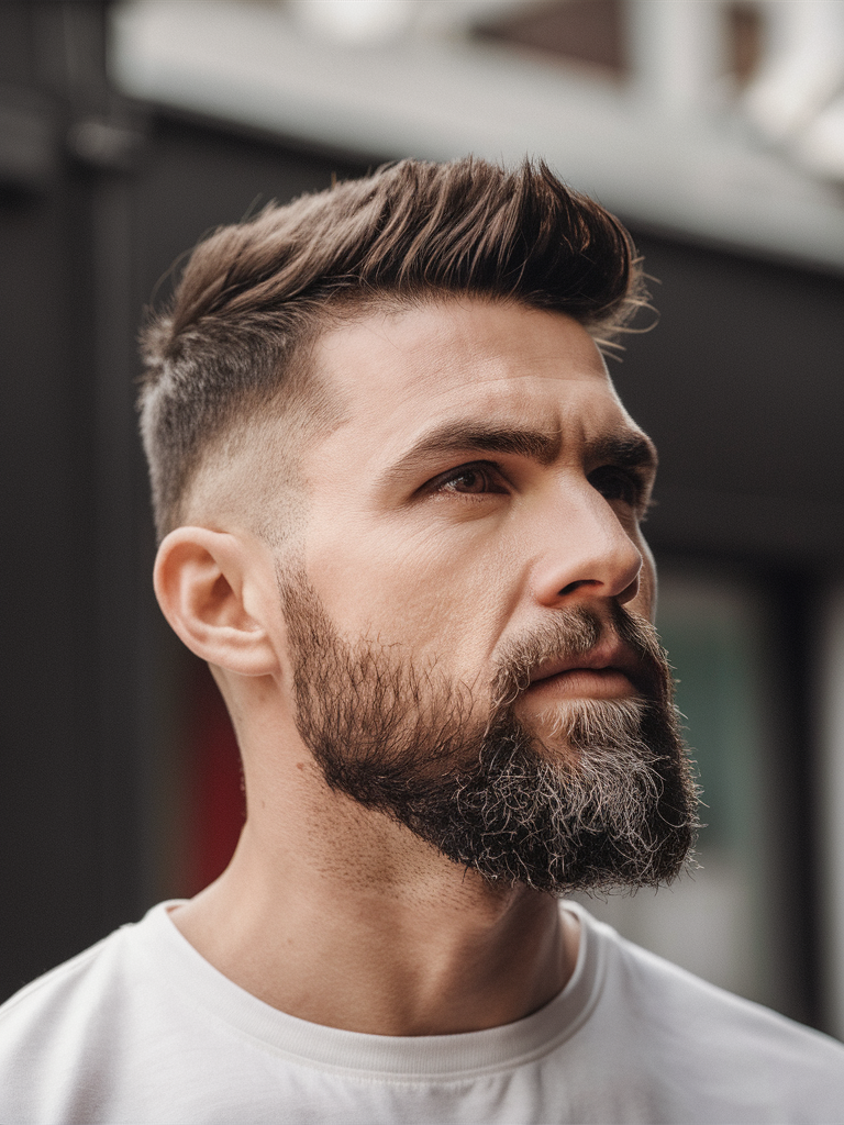 23 Ideas Bold Men Full Beard Styles for All Hair Types: Haircuts, Blondes and Long Hair