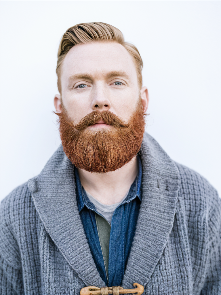 21 Inspiring Ginger Beard Men Styles: Fashion, Art, Tattoos, and Creative Looks