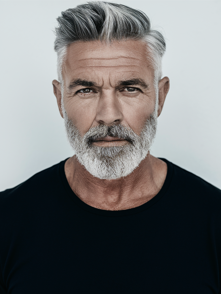 Top 20 Haircuts Ideas for Men Over 60: Stylish Looks for Older and Balding Men