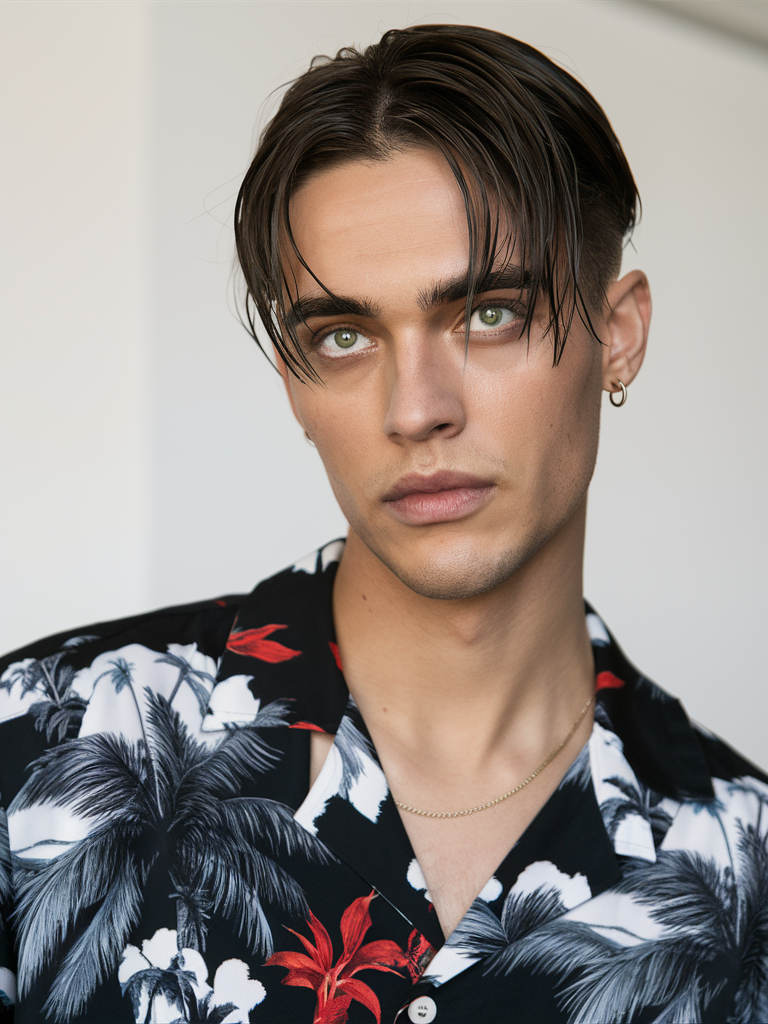 20 Stylish Middle Part Hairstyles for Men: From Short to Long, Wavy, and Fade Ideas