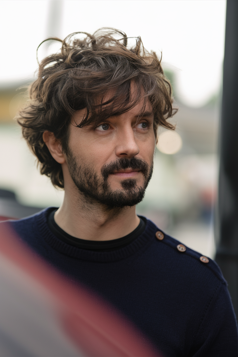 22 Ideas Best Men Layered Haircuts for All Hair Types: Curly, Wavy, and Straight Styles