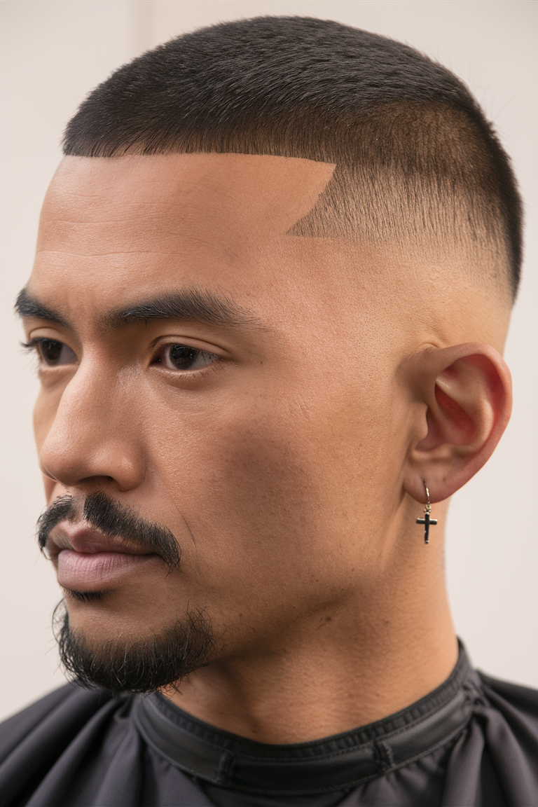 22 Buzz Cut Men with Beard Styles: Fades, Glasses, Blonde, Long, and Short Ideas