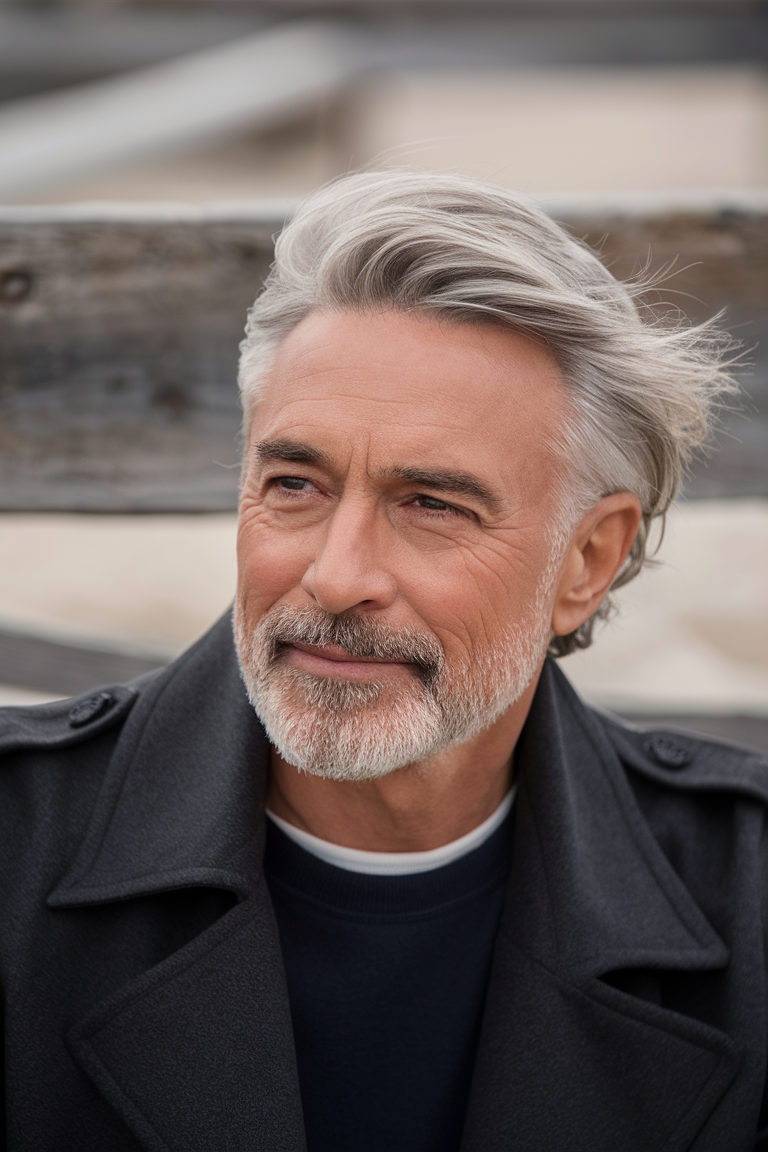Top 20 Haircuts Ideas for Men Over 60: Stylish Looks for Older and Balding Men