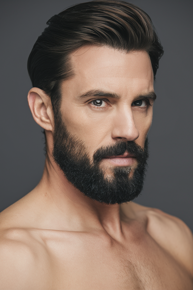 23 Ideas Bold Men Full Beard Styles for All Hair Types: Haircuts, Blondes and Long Hair