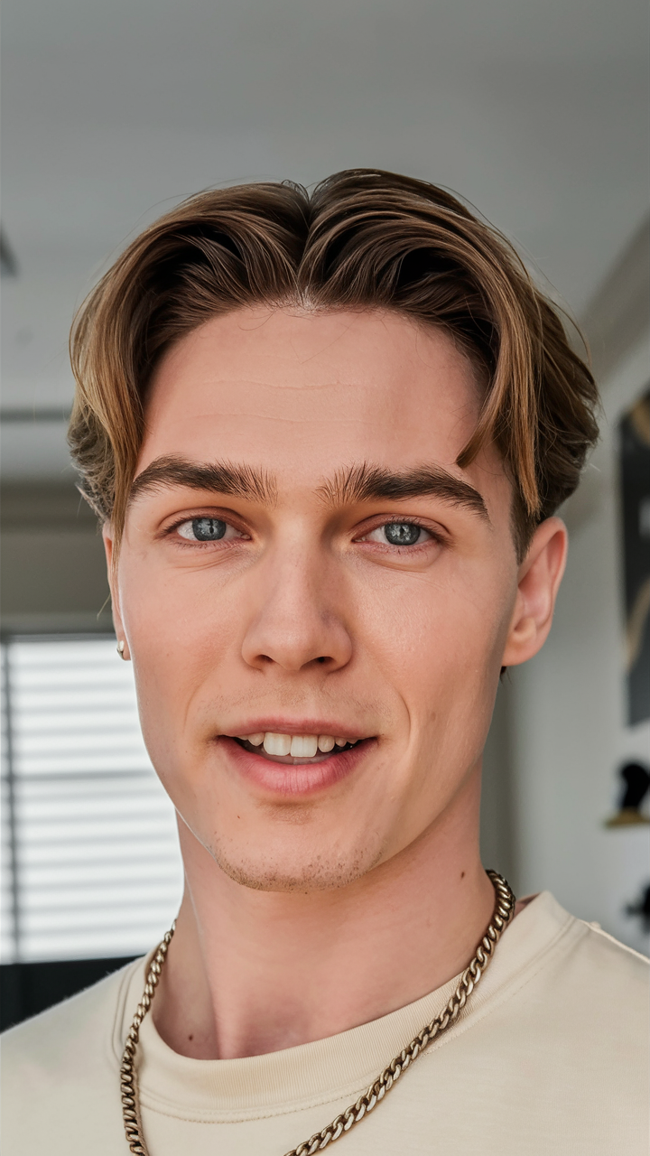 20 Stylish Middle Part Hairstyles for Men: From Short to Long, Wavy, and Fade Ideas