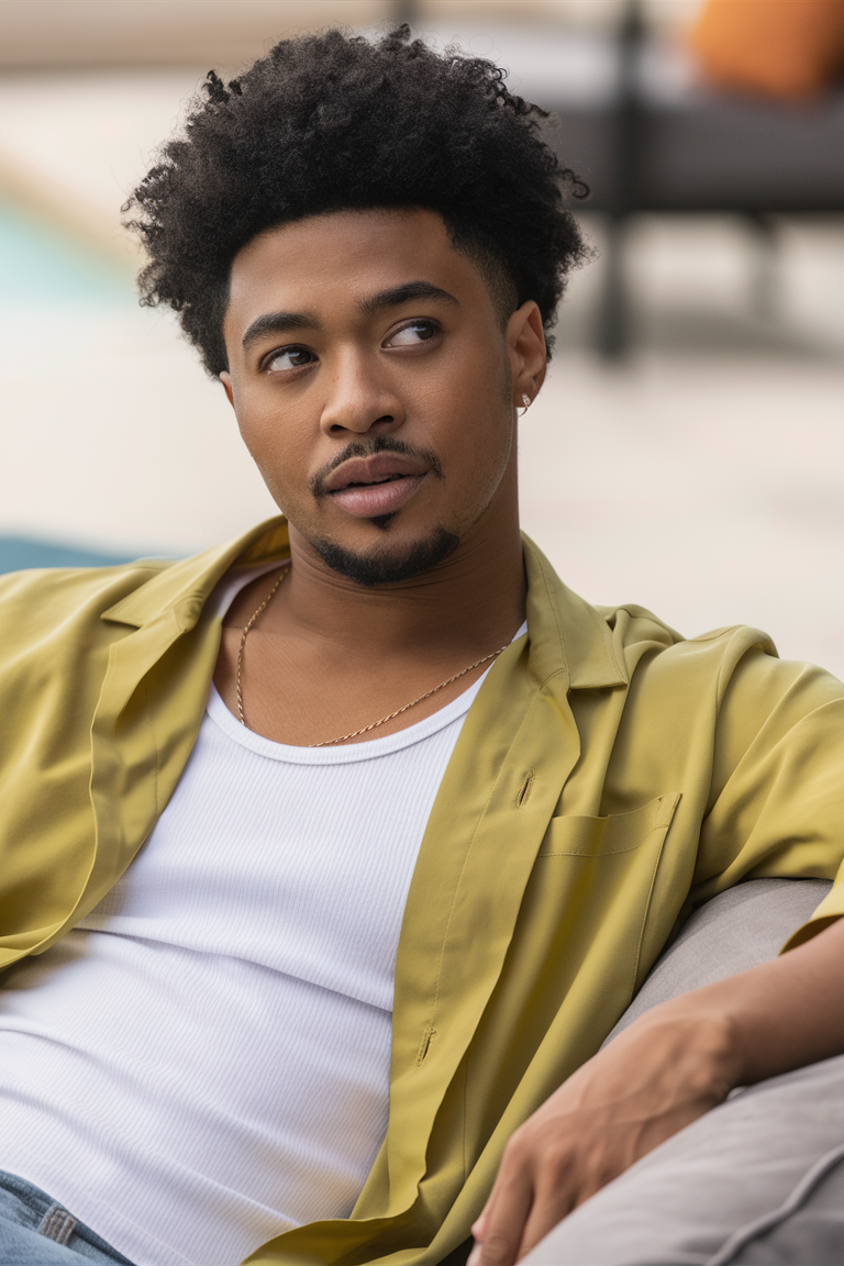 20 Best Black Men Hairstyles: Afros, Fades, Braids, and Curly Hair Ideas