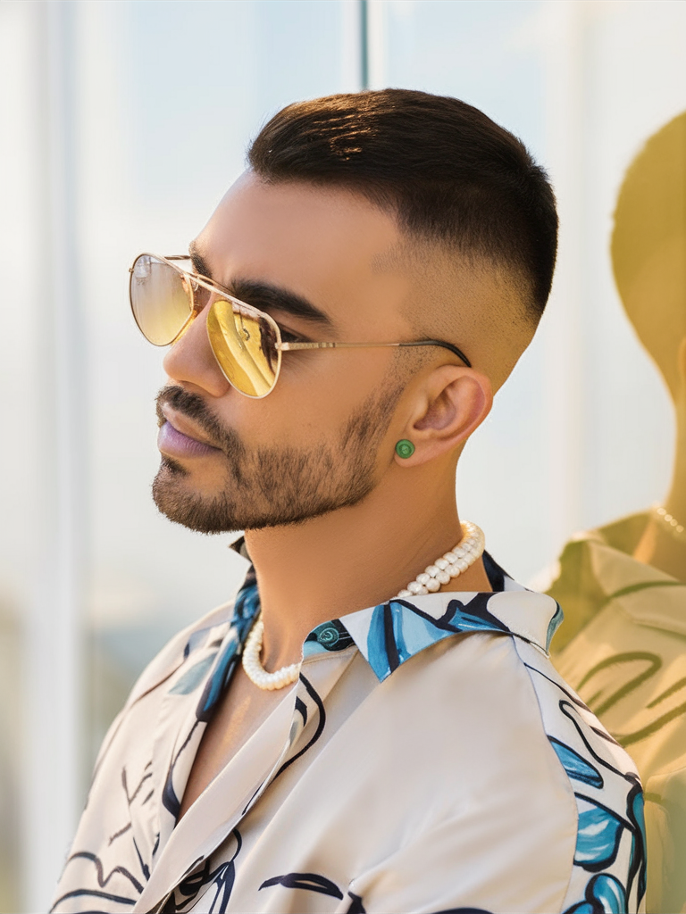 22 Buzz Cut Men with Beard Styles: Fades, Glasses, Blonde, Long, and Short Ideas