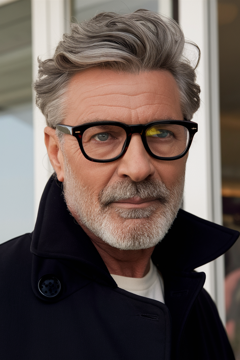 Top 20 Haircuts Ideas for Men Over 50: Stylish, Short, and Grey Haircuts