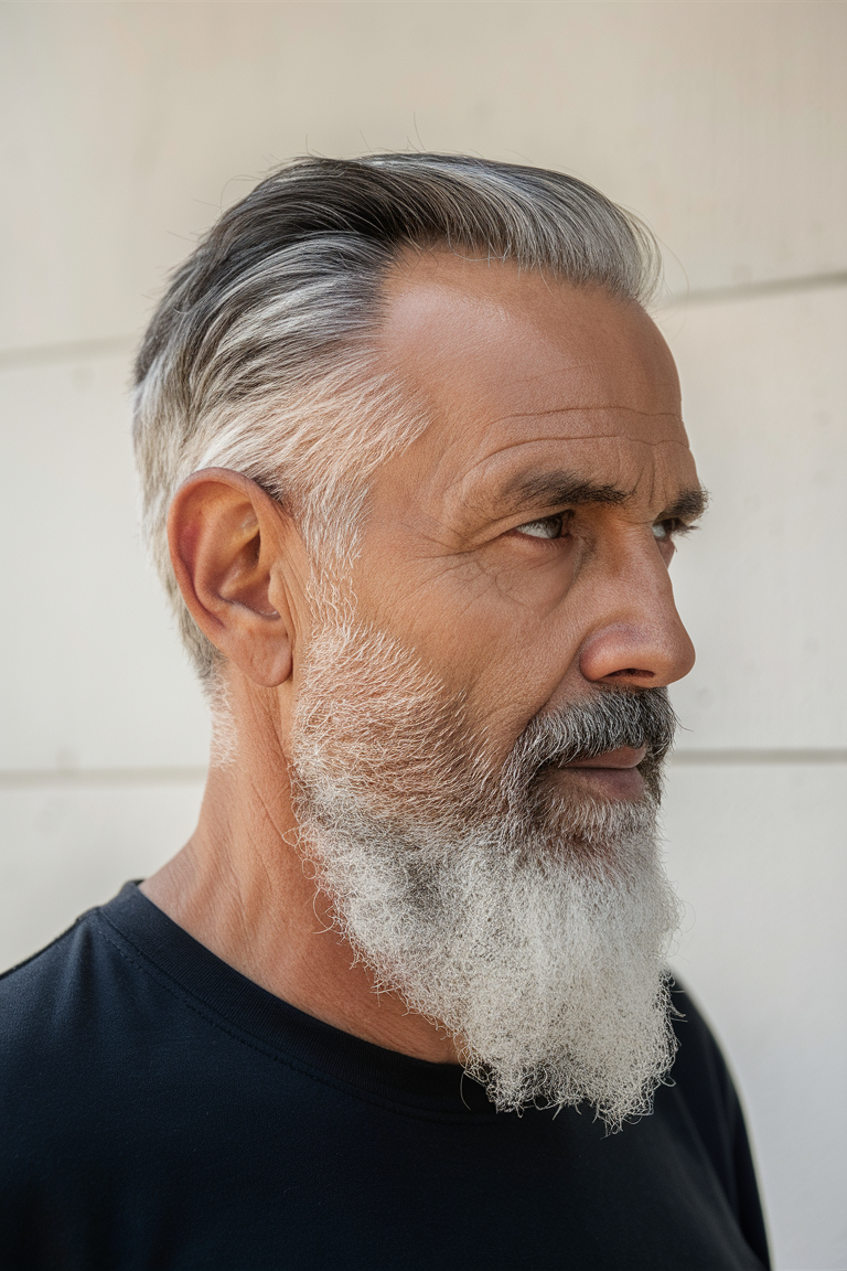 Top 20 Haircuts Ideas for Men Over 60: Stylish Looks for Older and Balding Men