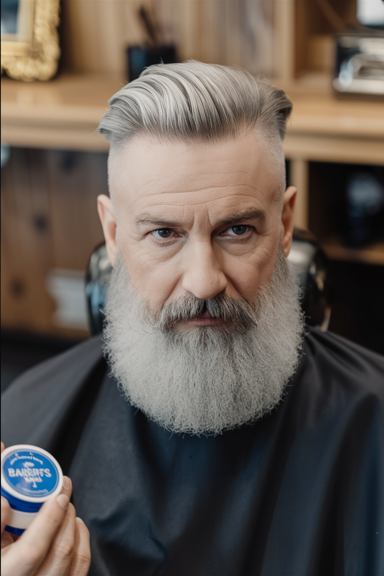 Top 20 Haircuts Ideas for Men Over 60: Stylish Looks for Older and Balding Men