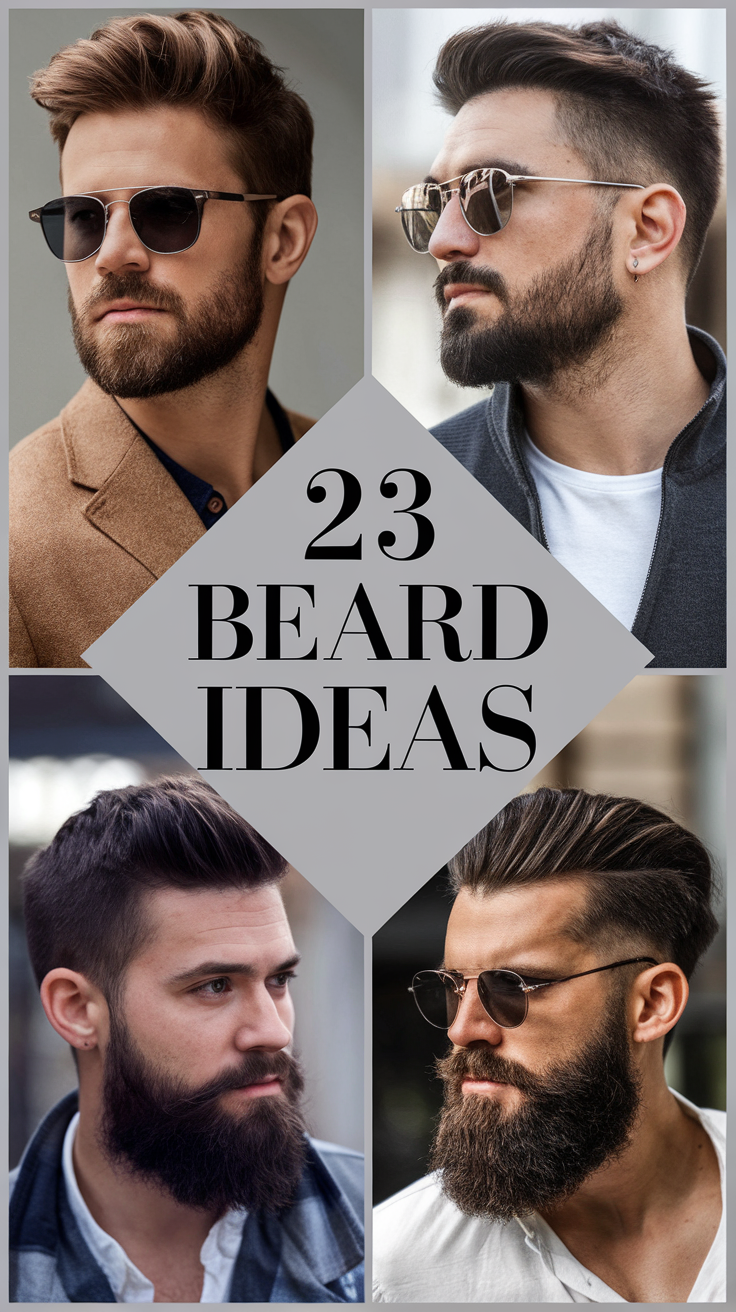 23 Beard Ideas for Every Face Shape: Long, Short, Black Men, and Fun Styles