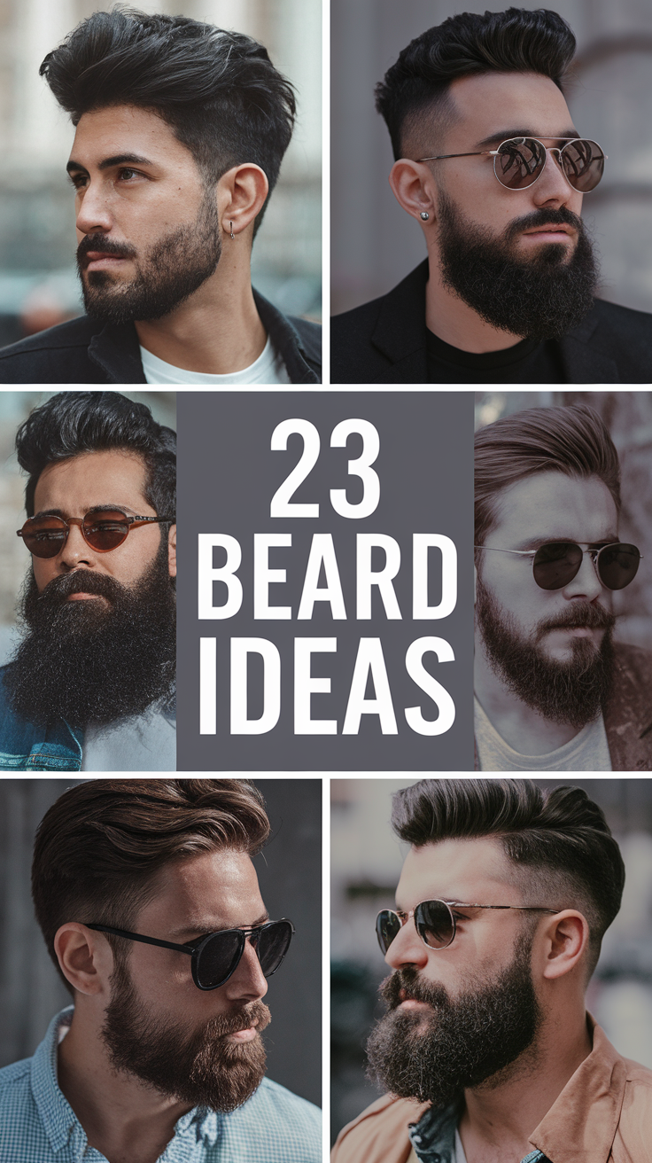 23 Beard Ideas for Every Face Shape: Long, Short, Black Men, and Fun Styles