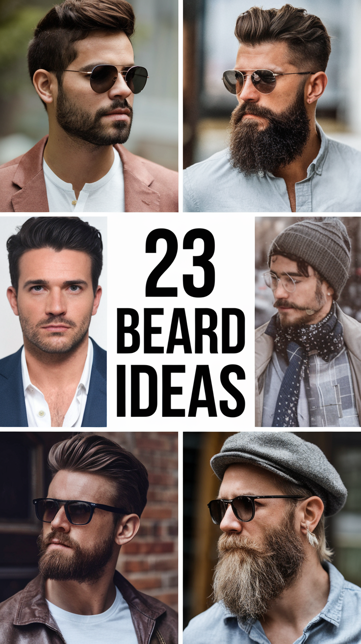 23 Beard Ideas for Every Face Shape: Long, Short, Black Men, and Fun Styles