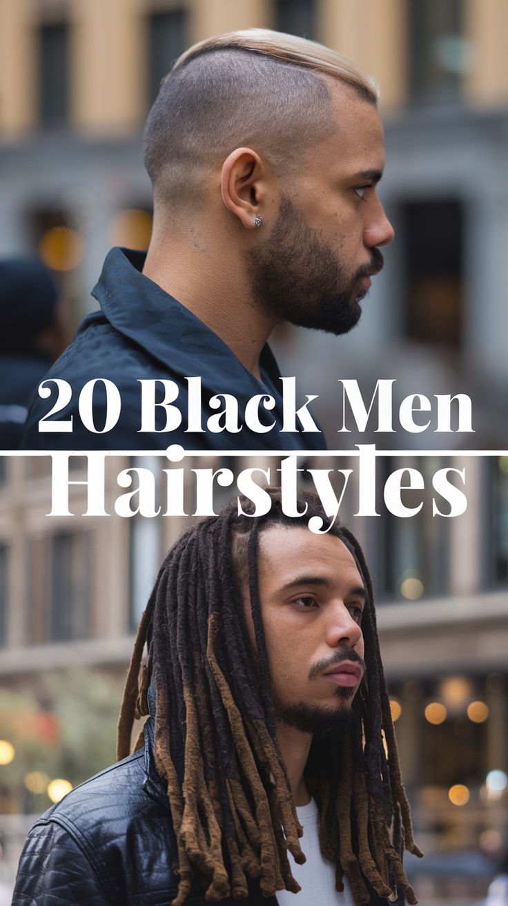 20 Best Black Men Hairstyles: Afros, Fades, Braids, and Curly Hair Ideas