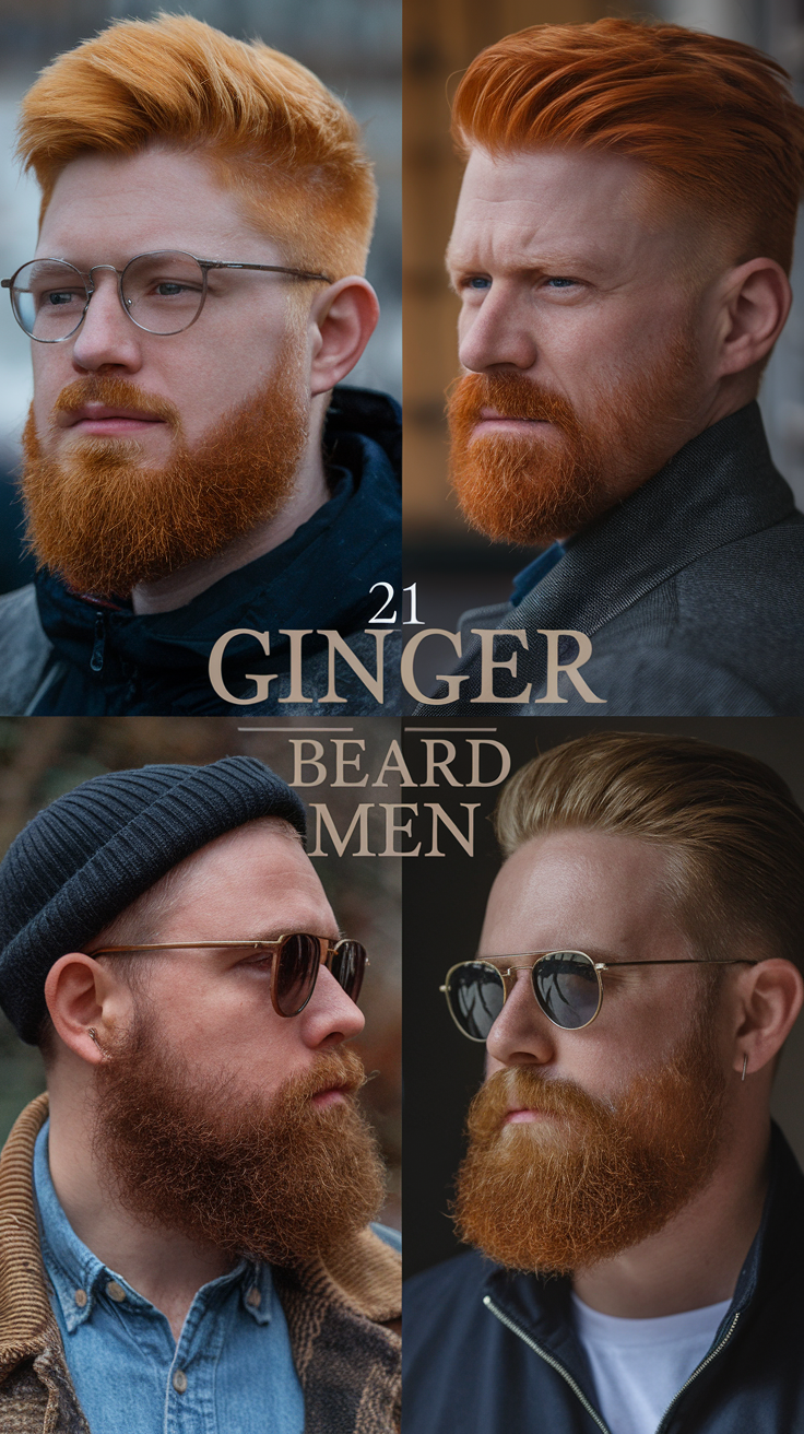 21 Inspiring Ginger Beard Men Styles: Fashion, Art, Tattoos, and Creative Looks