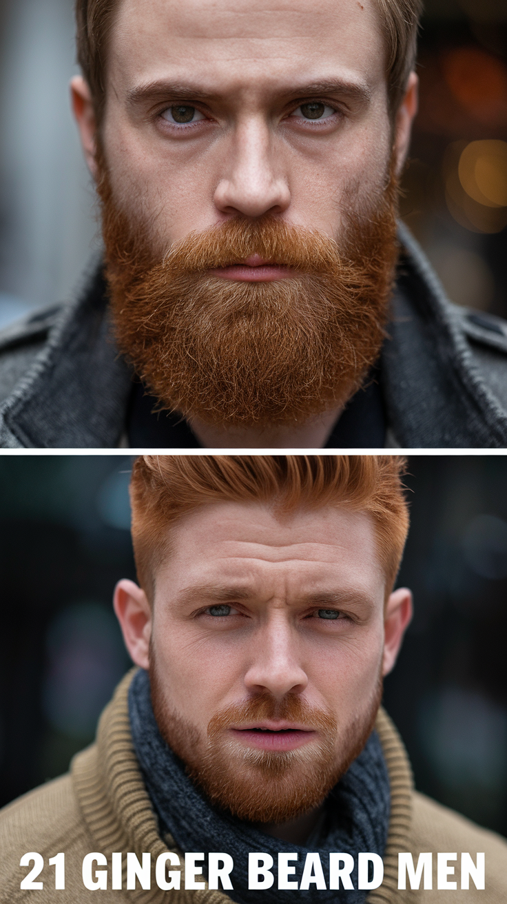 21 Inspiring Ginger Beard Men Styles: Fashion, Art, Tattoos, and Creative Looks