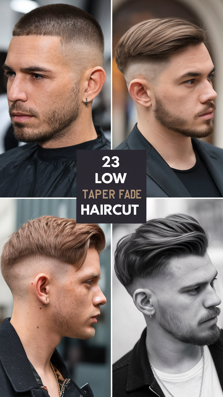 Low Taper Fade Haircut: 23 Stylish Ideas for Curly, Straight, and Wavy Hair Types