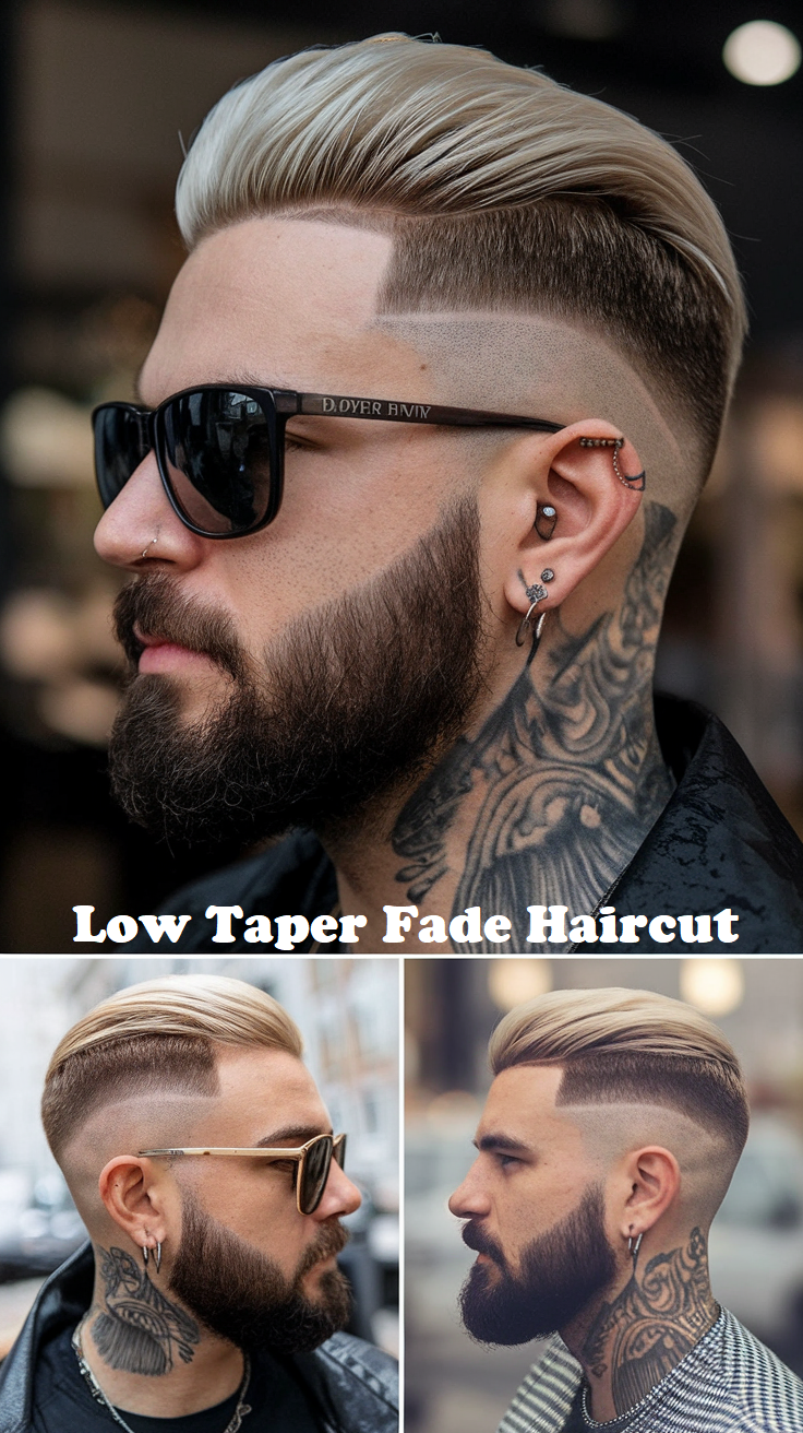 Low Taper Fade Haircut: 23 Stylish Ideas for Curly, Straight, and Wavy Hair Types