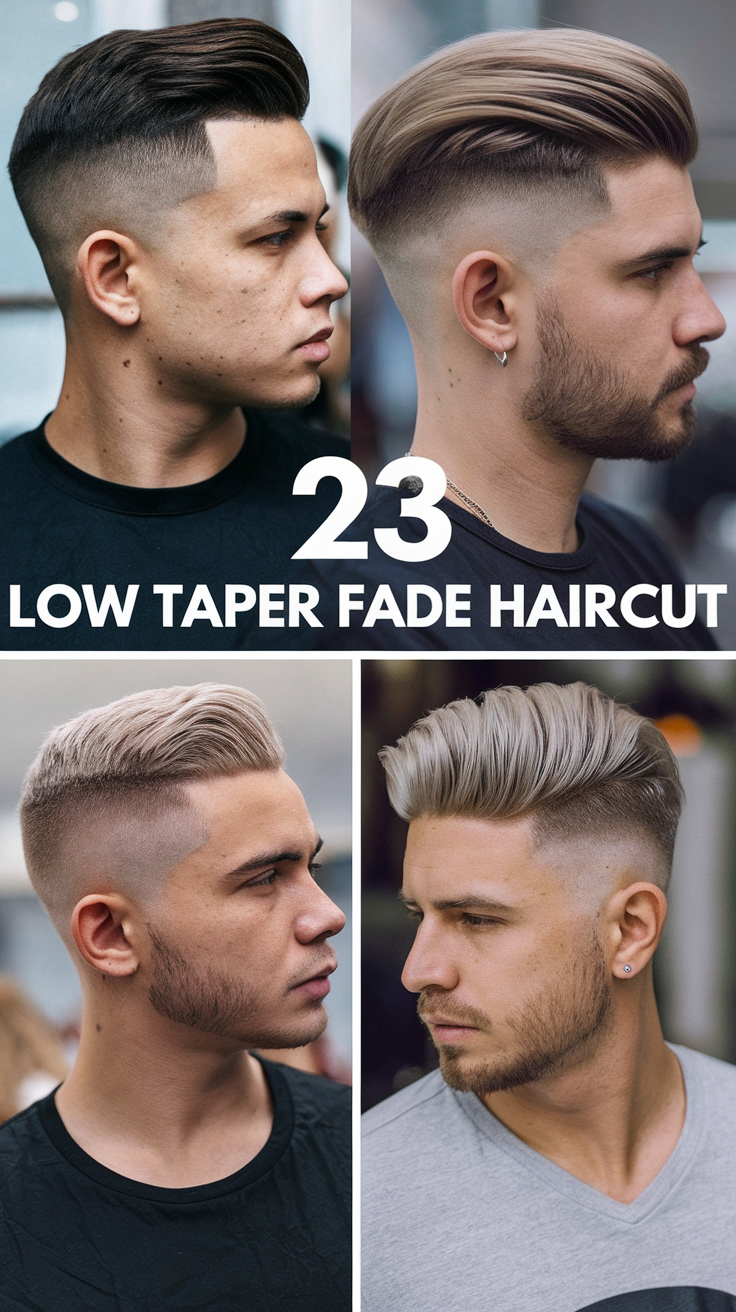 Low Taper Fade Haircut: 23 Stylish Ideas for Curly, Straight, and Wavy Hair Types
