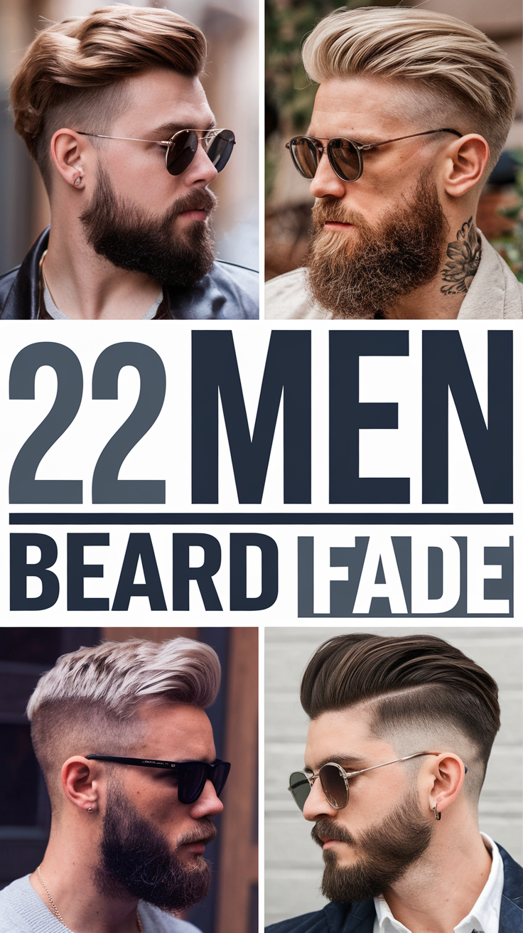 22 Stylish Men Beard Fade Ideas: Perfect Looks for All Hair Types and Styles