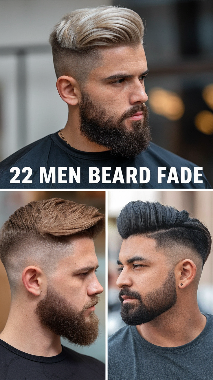 22 Stylish Men Beard Fade Ideas: Perfect Looks for All Hair Types and Styles