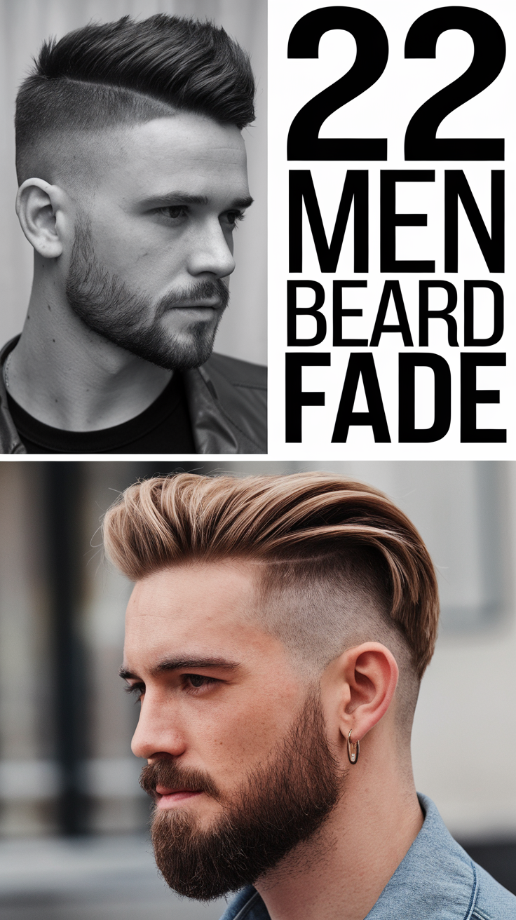 22 Stylish Men Beard Fade Ideas: Perfect Looks for All Hair Types and Styles