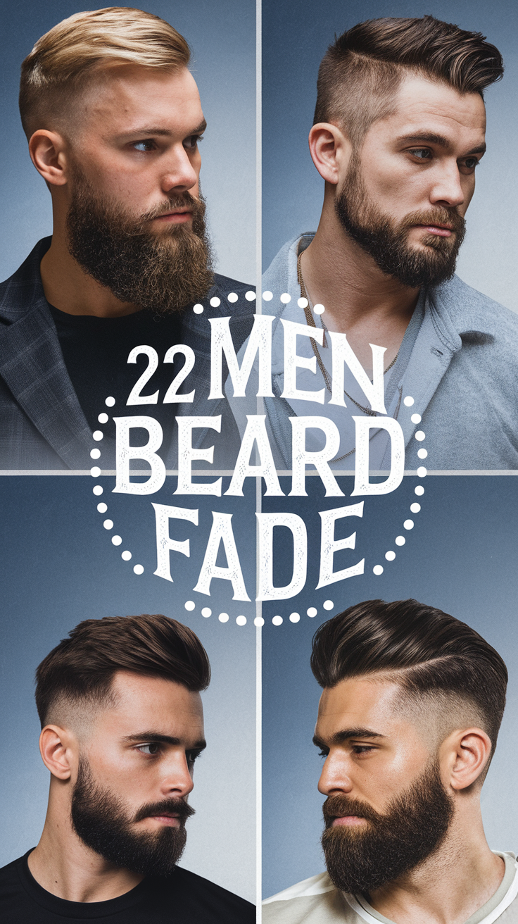 22 Stylish Men Beard Fade Ideas: Perfect Looks for All Hair Types and Styles