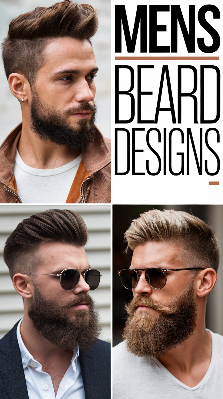20 Ideas Bold and Unique Men Beard Designs