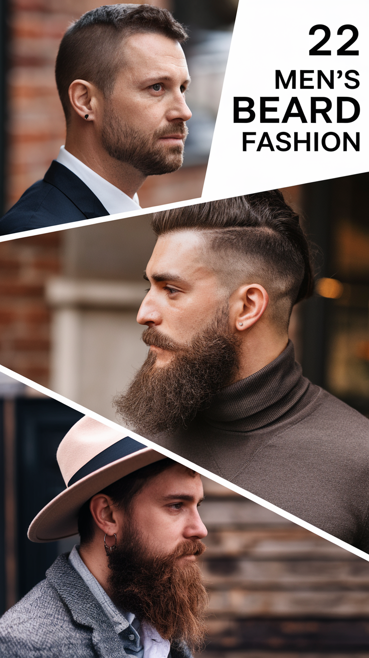 22 Bold Men’s Beard Fashion Ideas for Bald Heads, Big Beards, and Casual Styles