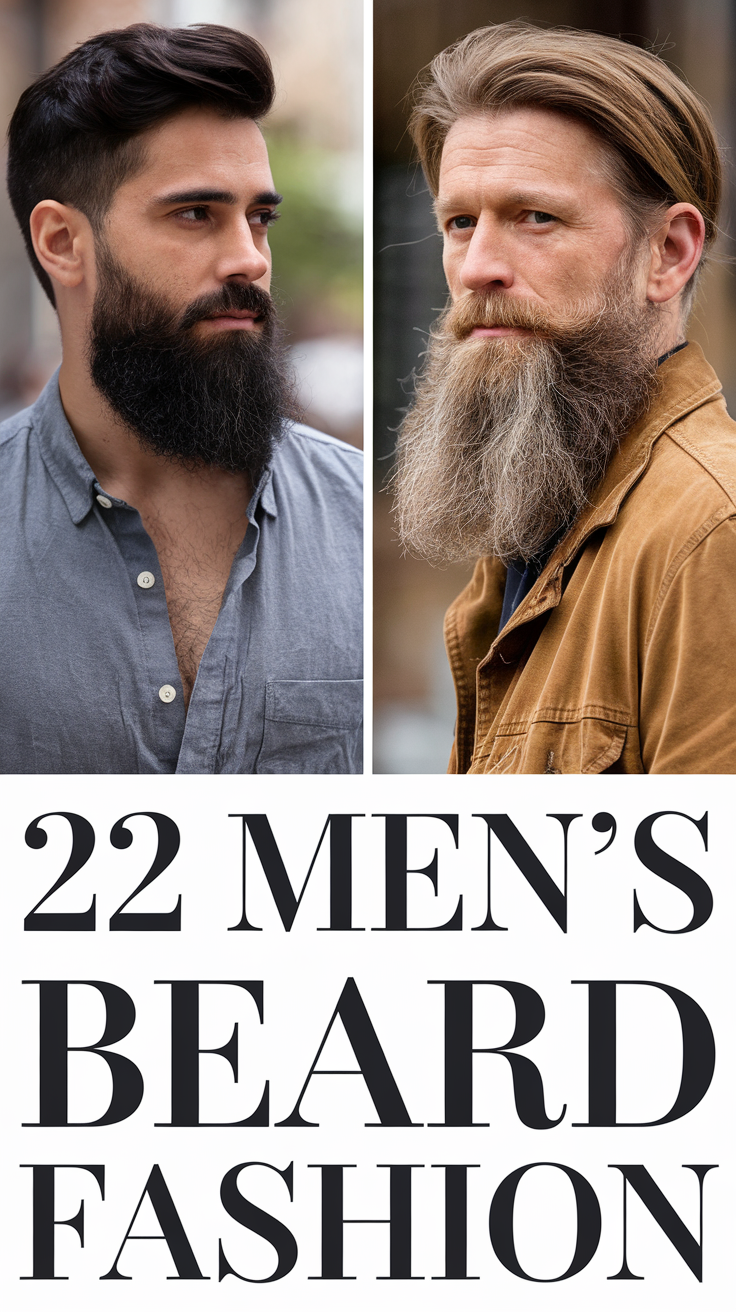 22 Bold Men’s Beard Fashion Ideas for Bald Heads, Big Beards, and Casual Styles
