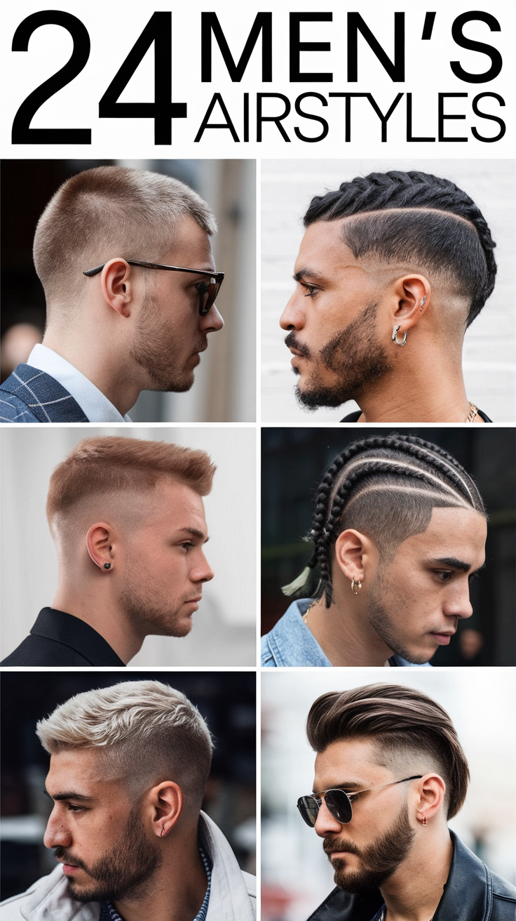 24 Mens Hairstyles 2025 Ideas for Short Medium Thick Hair and Beards